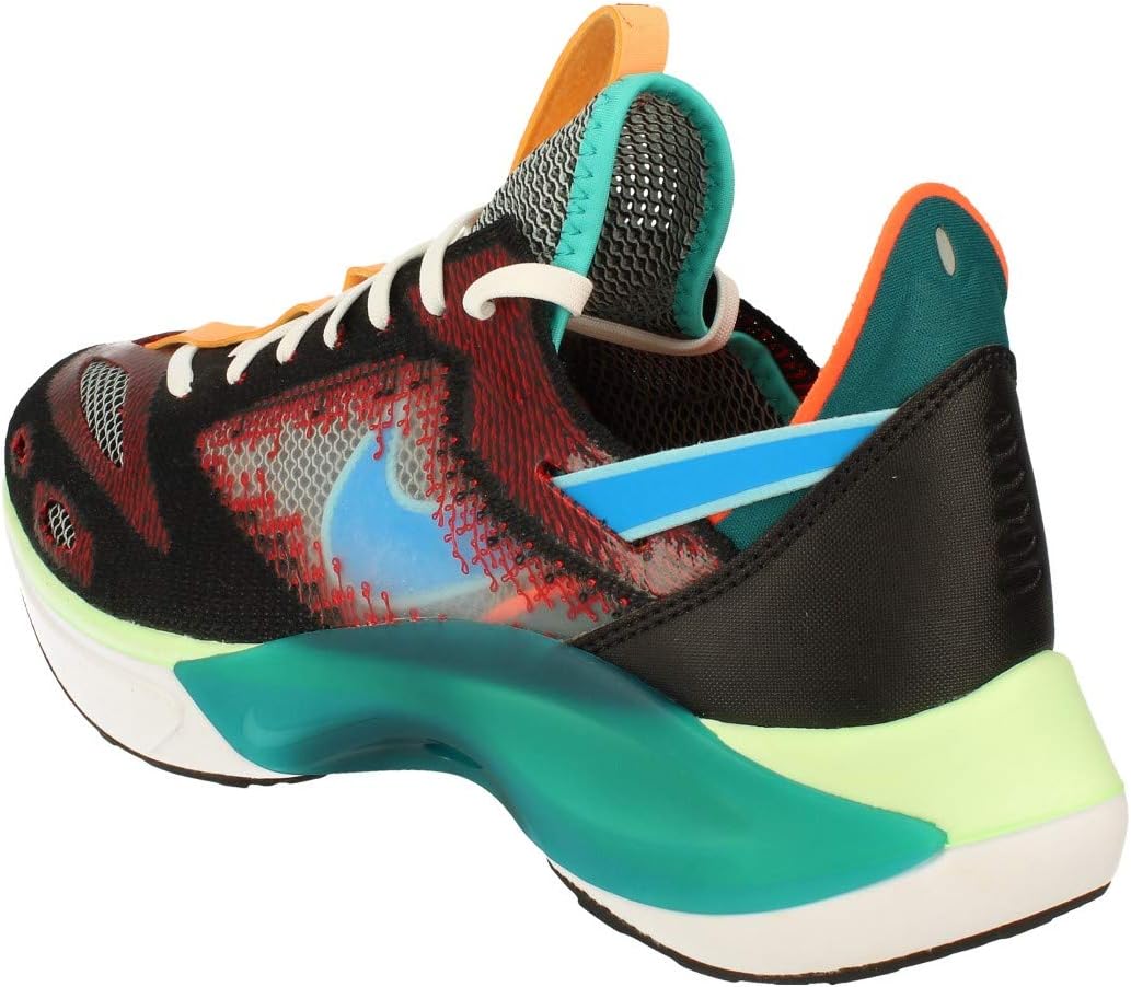 Мужские беговые кроссовки NIKE Stroke, черный/синий — фото 2