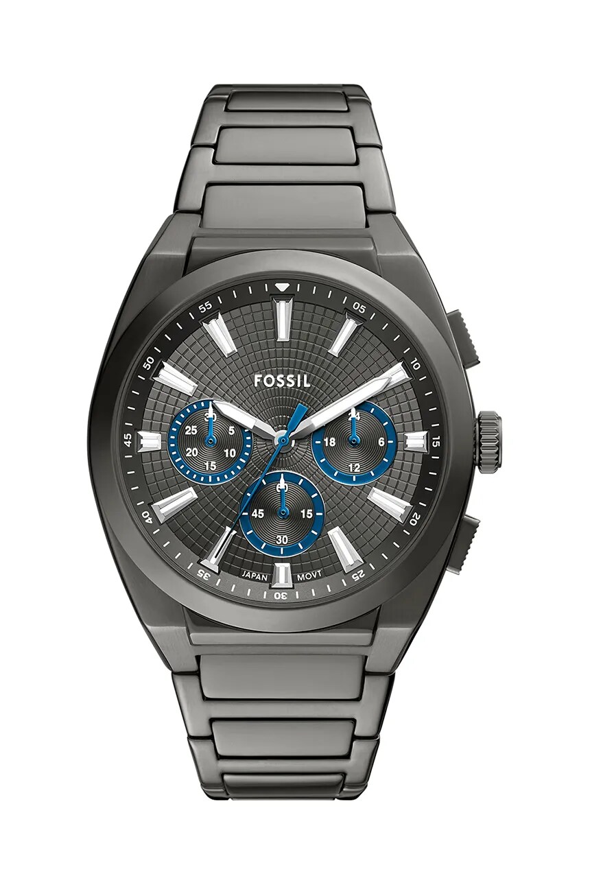 

Часы EVERETT Fossil, серый