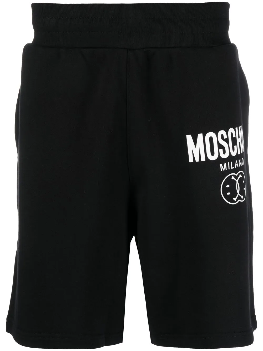 

Шорты из коллаборации с Smiley Moschino, черный