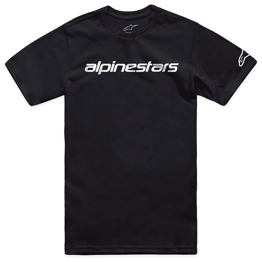 

Футболка с коротким рукавом Alpinestars Linear Wordmark 2.0, черный