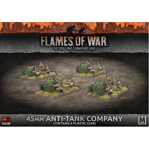 

Фигурки Flames Of War: 45Mm Anti-Tank Company