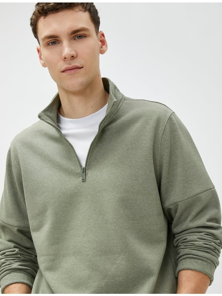 

Толстовка KOTON Sweatshirt, зеленый