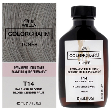 

Жидкий тонирующий карандаш Color Charm Permanent Liquid Toner T14, оттенок «Пепельный блонд», 413 мл. Wella