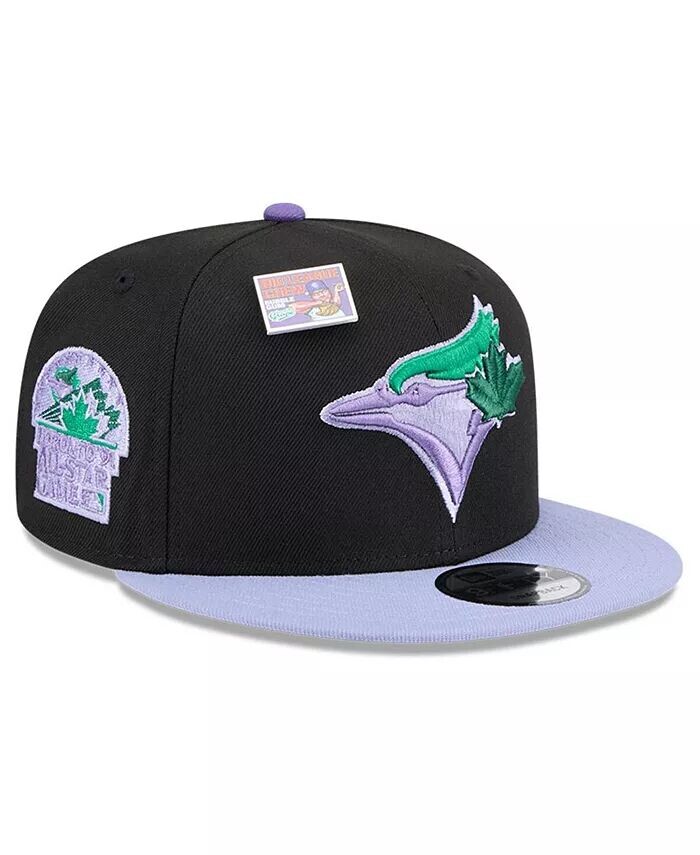 

Мужская черная/фиолетовая бейсболка Toronto Blue Jays Grape Big League Chew Flavor Pack 9FIFTY Snapback Hat New Era, мультиколор