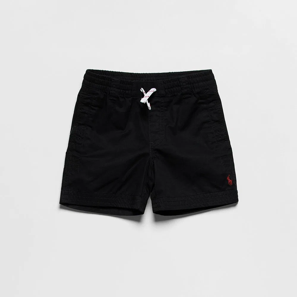 Детские хлопковые чиносы на шнурке чёрные от Polo Ralph Lauren Children