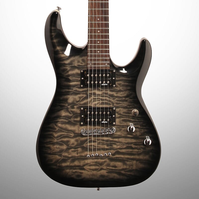 

Электрогитара Schecter C-6 Plus Electric Guitar, Charcoal Burst