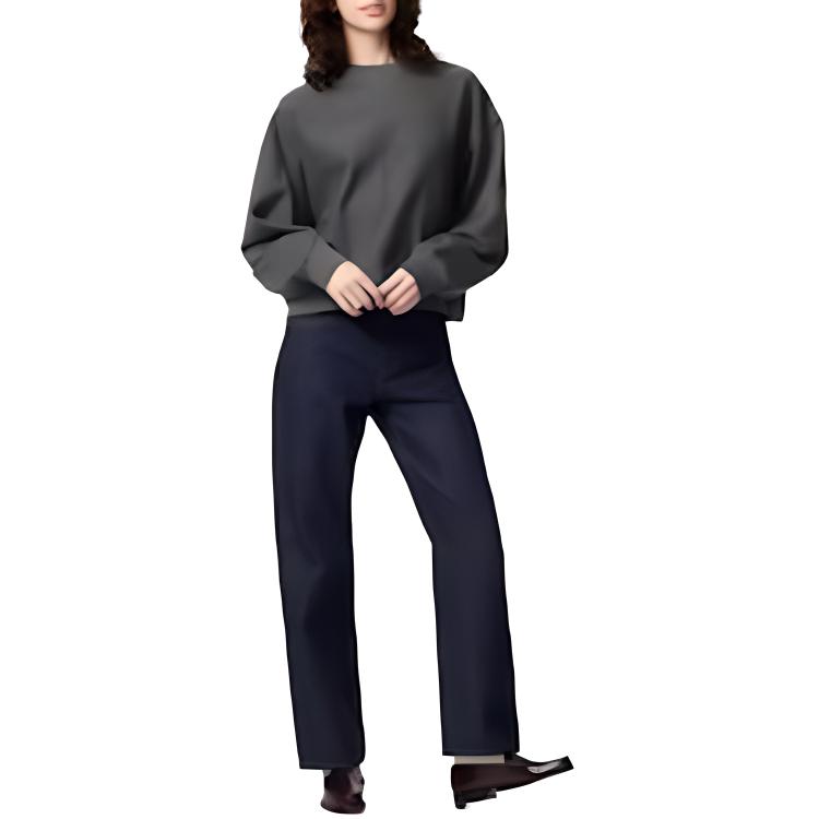 

UNIQLO Джинсы JW Anderson SS25 женские marine blue