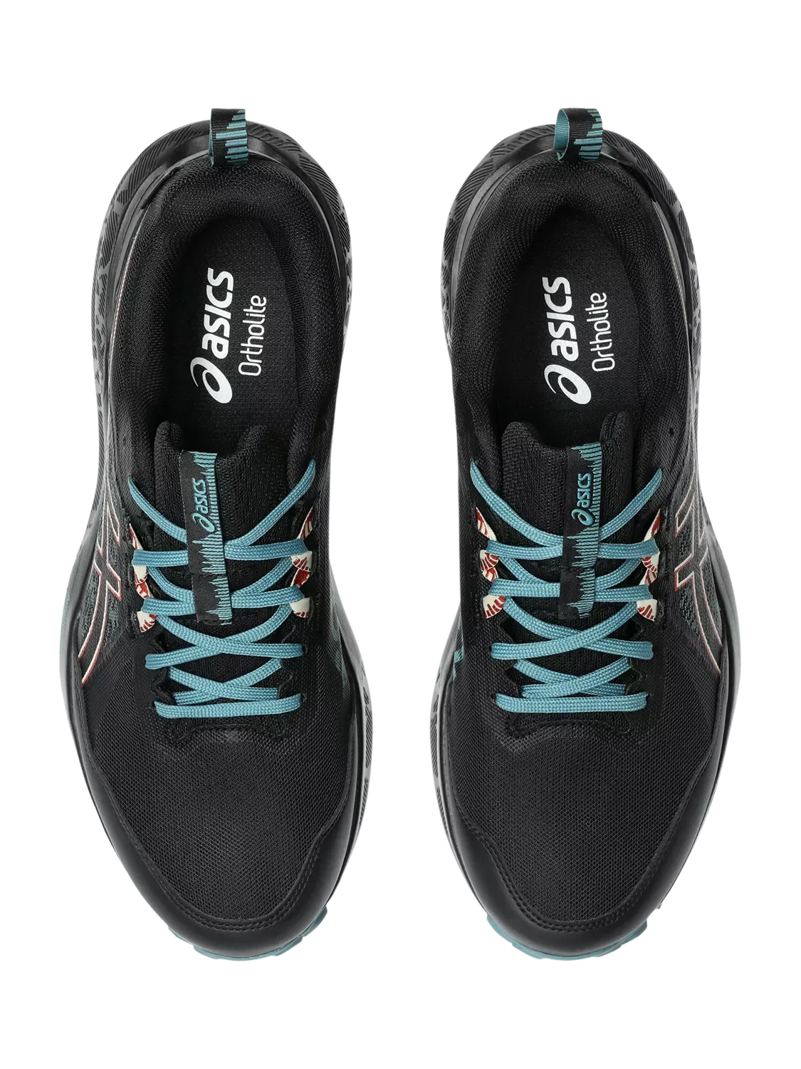 Кроссовки для трейлраннинга Gel Sonoma 8 GTX, черные с разноцветными вставками ASICS — фото 3