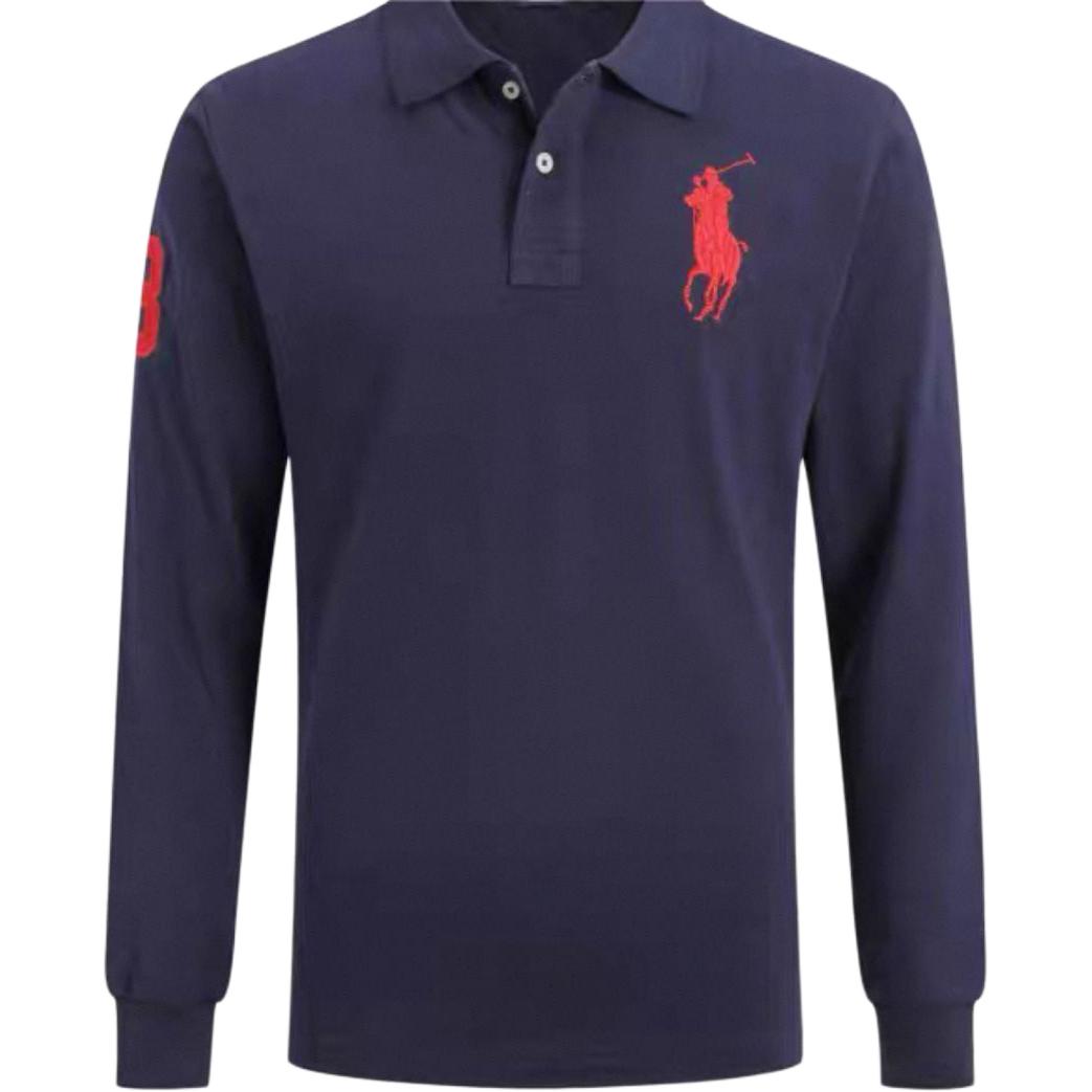 

Мужская поло Polo Ralph Lauren, синий