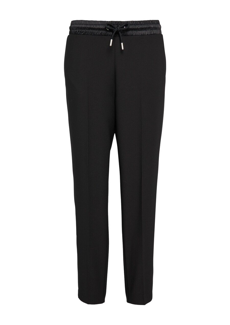 

Тканевые брюки s.Oliver BLACK LABEL Tapered Pants, черный