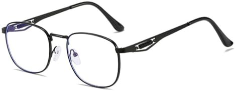 

Металлические солнцезащитные очки для женщин в стиле ретро с прозрачными градиентными линзами и защитой от УФ-излучения UV400; мужские солнцезащитные очки в стиле панк MTZJH, Black Clear