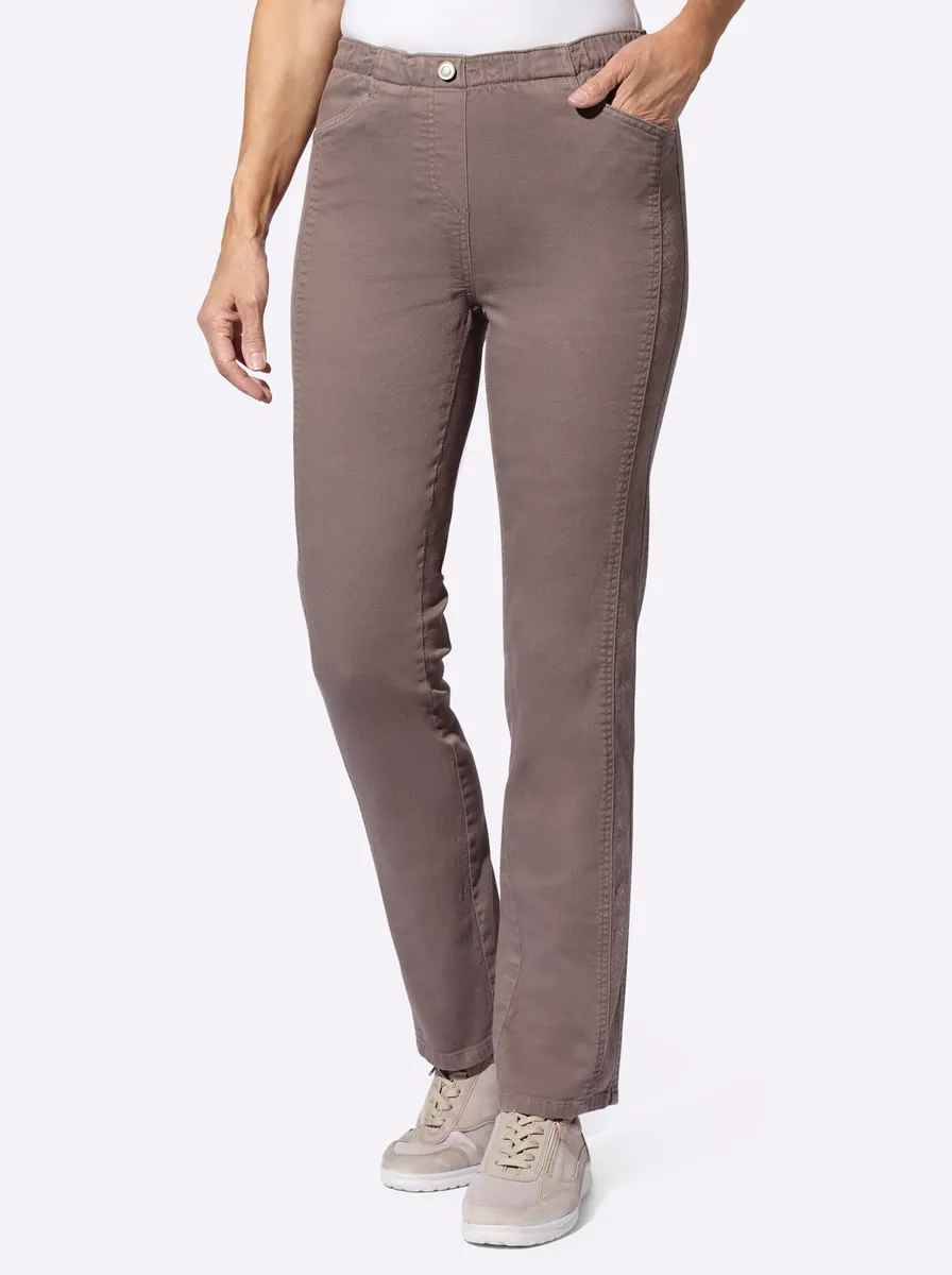

Удобные джинсы Classic Basics (1 шт.), коричневый