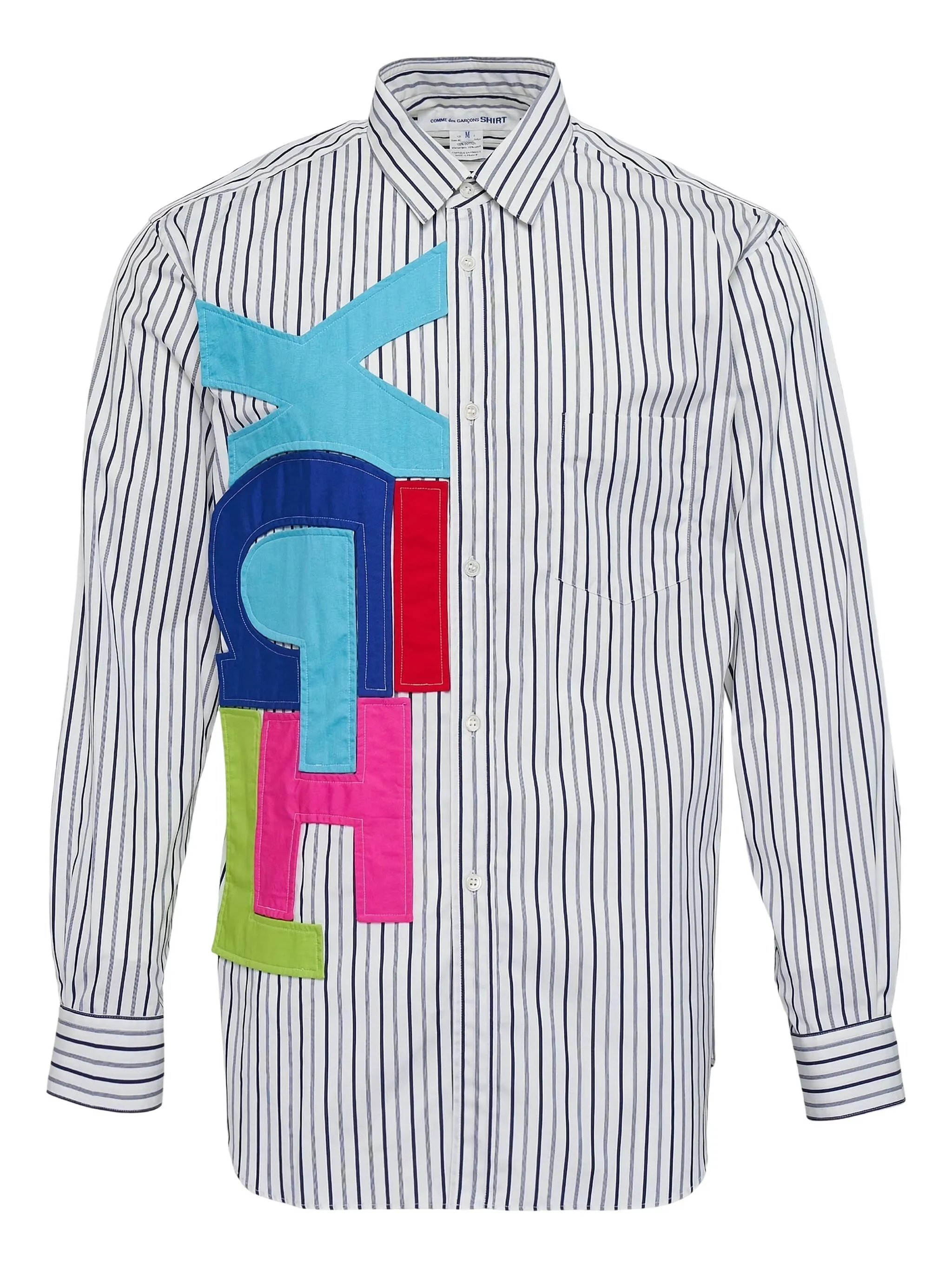 

Рубашка с аппликацией Comme Des Garçons Shirt, белый