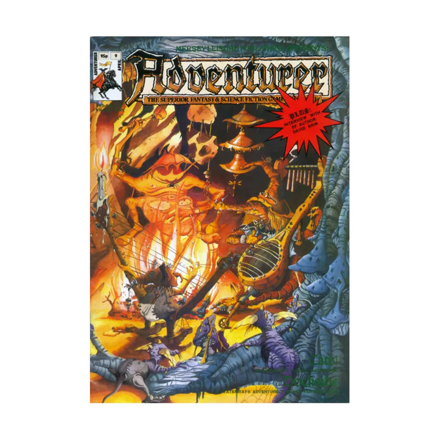 

Журнал #9 "RuneQuest/AD&D Adventure - Cats, Women in RPG's Part #4", Adventurer Magazine