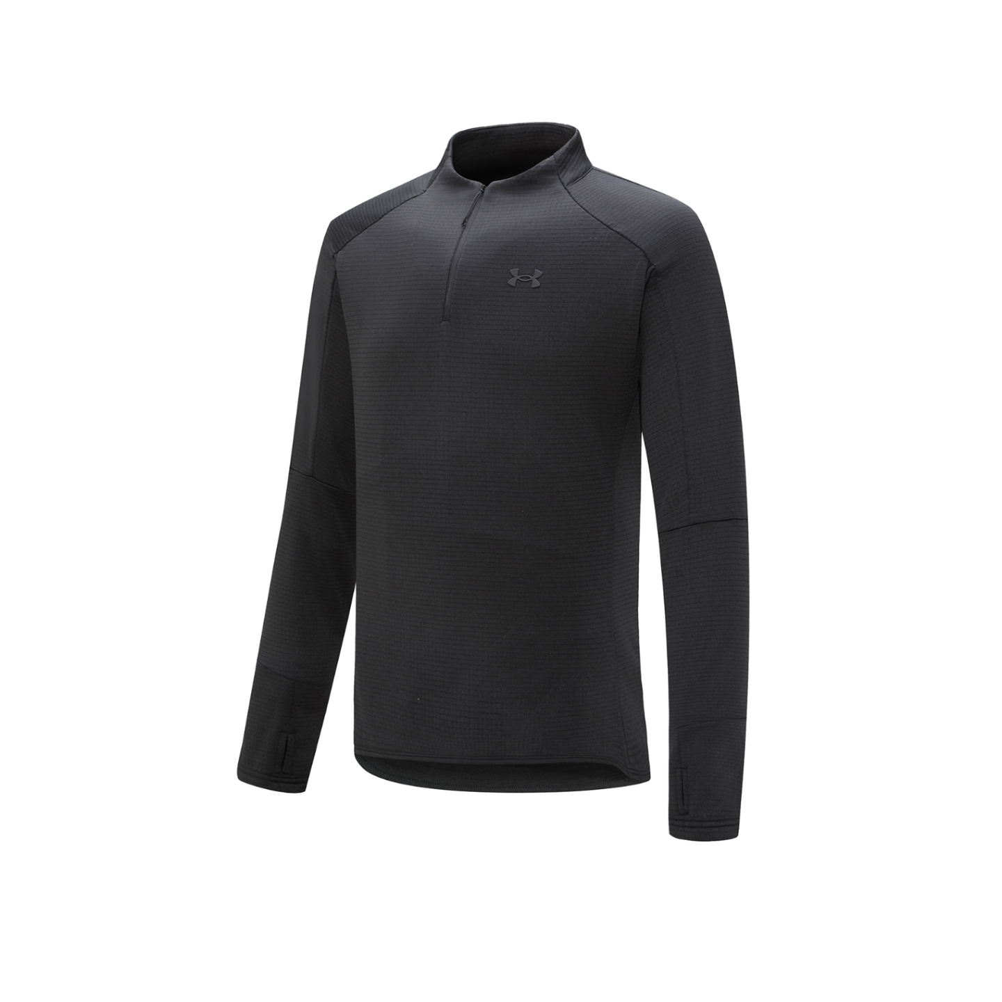 

Футболка мужская светло-серая Under Armour, черный