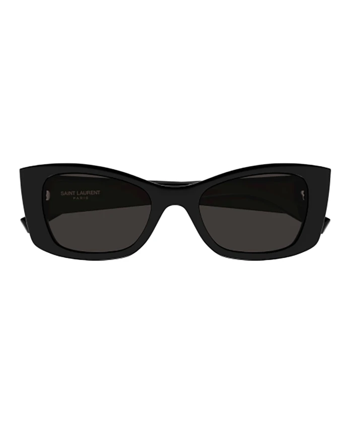 

Солнцезащитные очки с элегантным дизайном Saint Laurent, черный