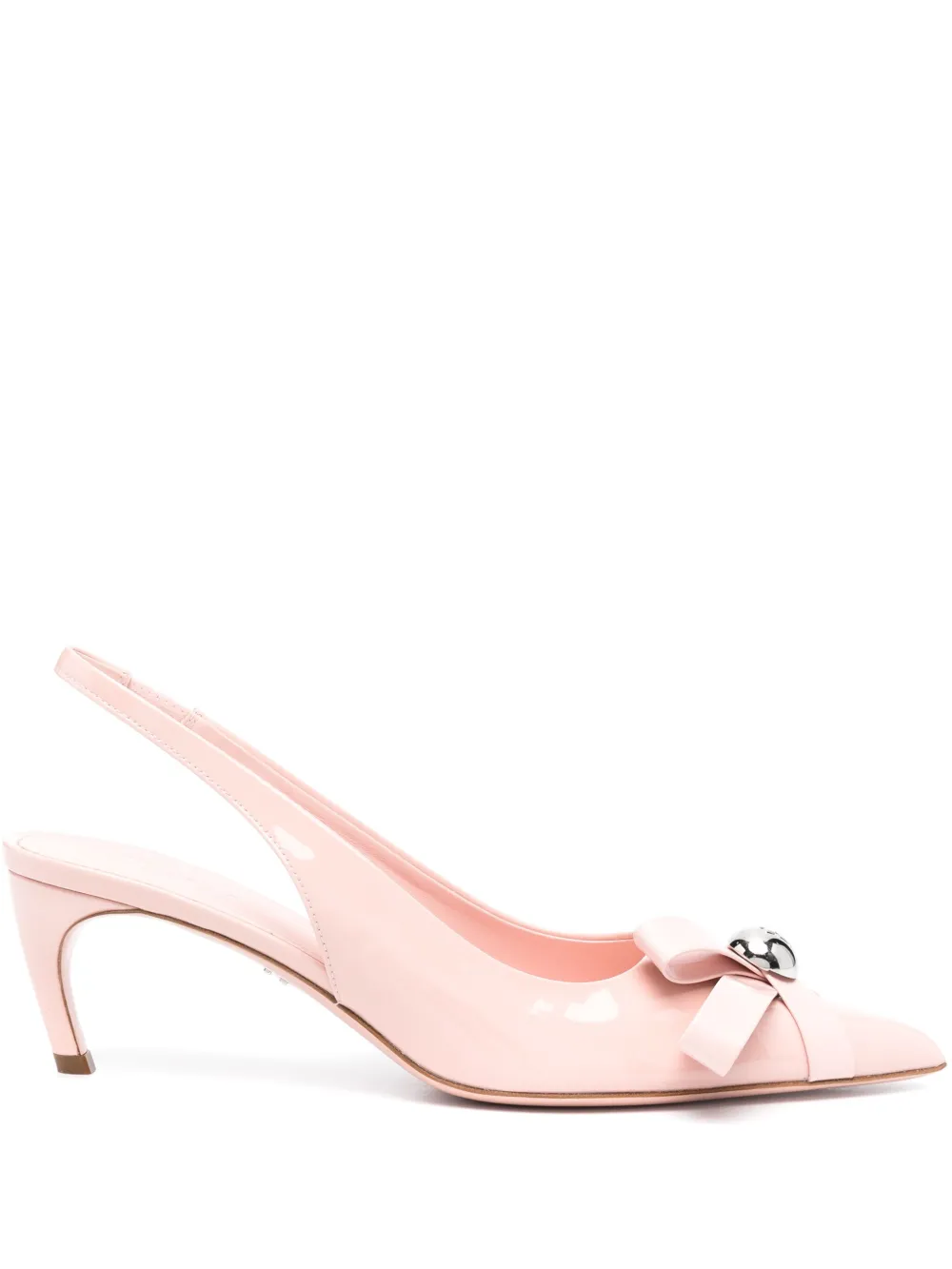 Лакированные туфли Brilda 55 Ferragamo, розовый