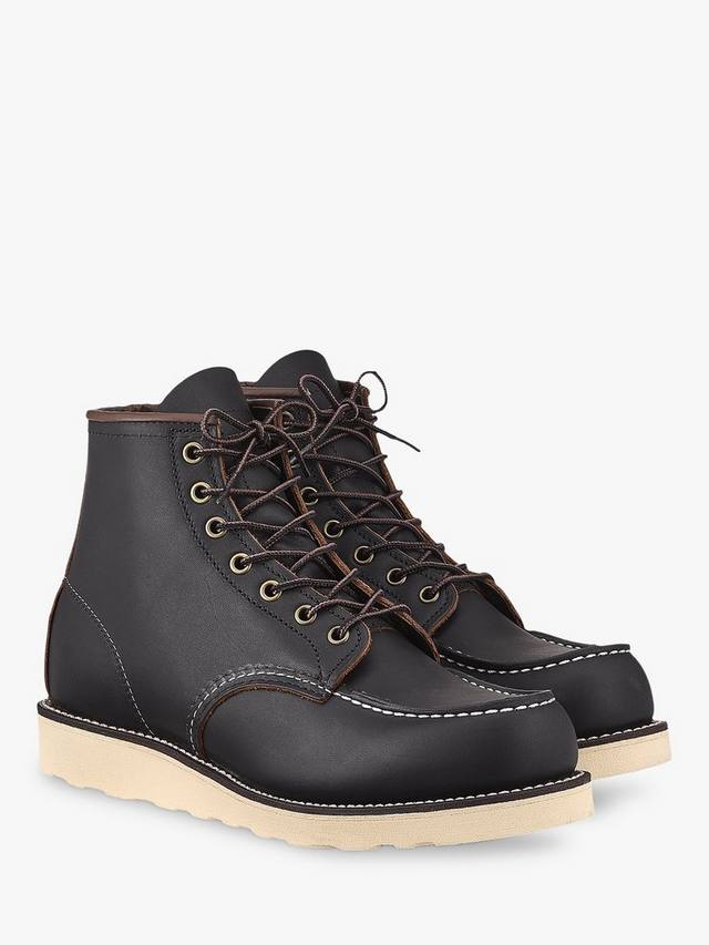

Классические ботинки на шнуровке с острым носком Red Wing, цвет Black Prairie