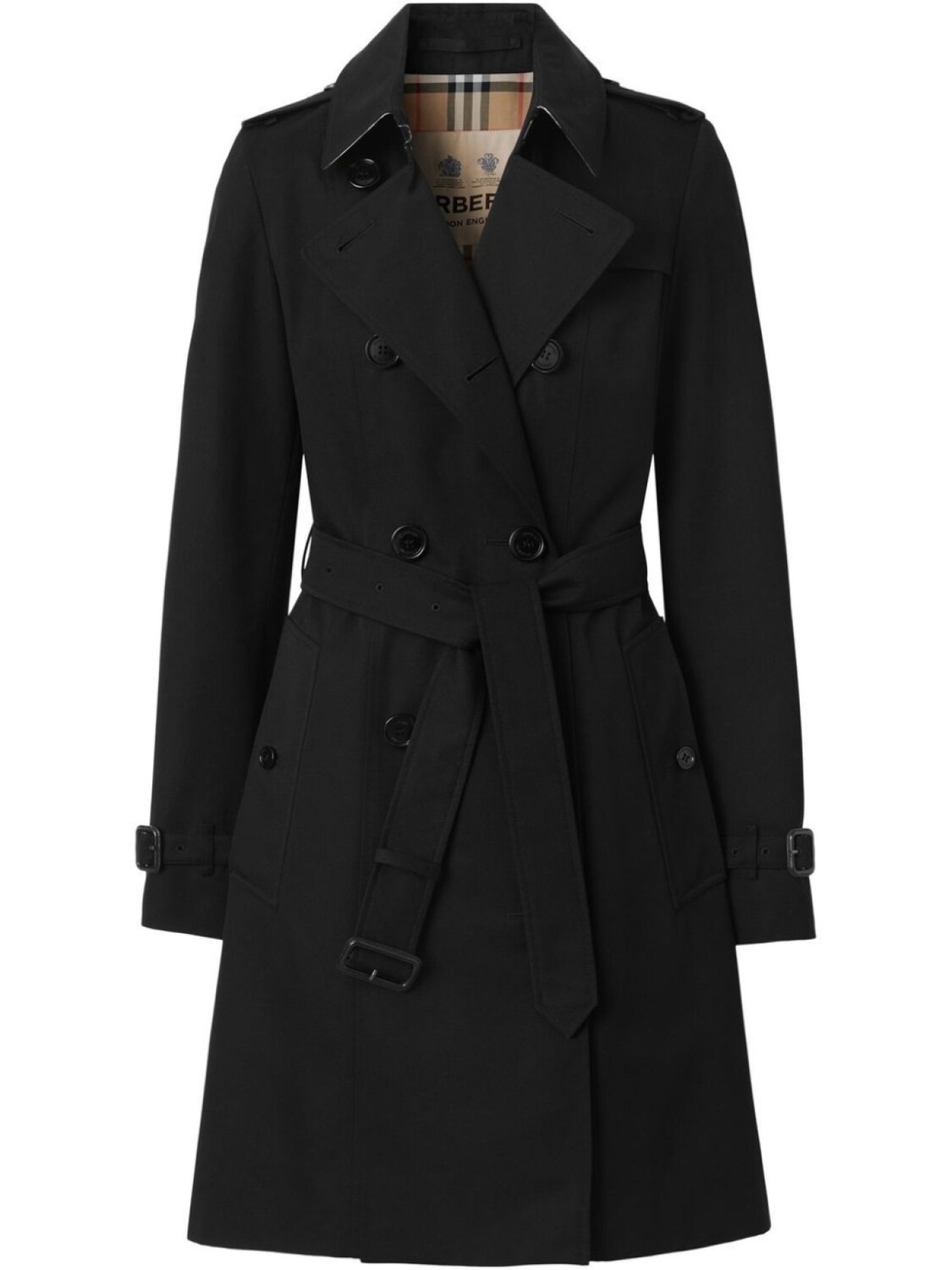

Тренч Chelsea Burberry, черный