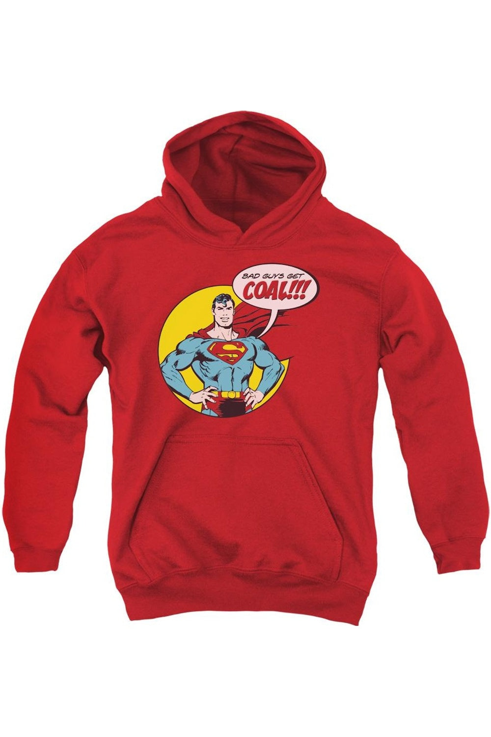 

Толстовка с капюшоном DC Comics Coal Youth Gildan, красный