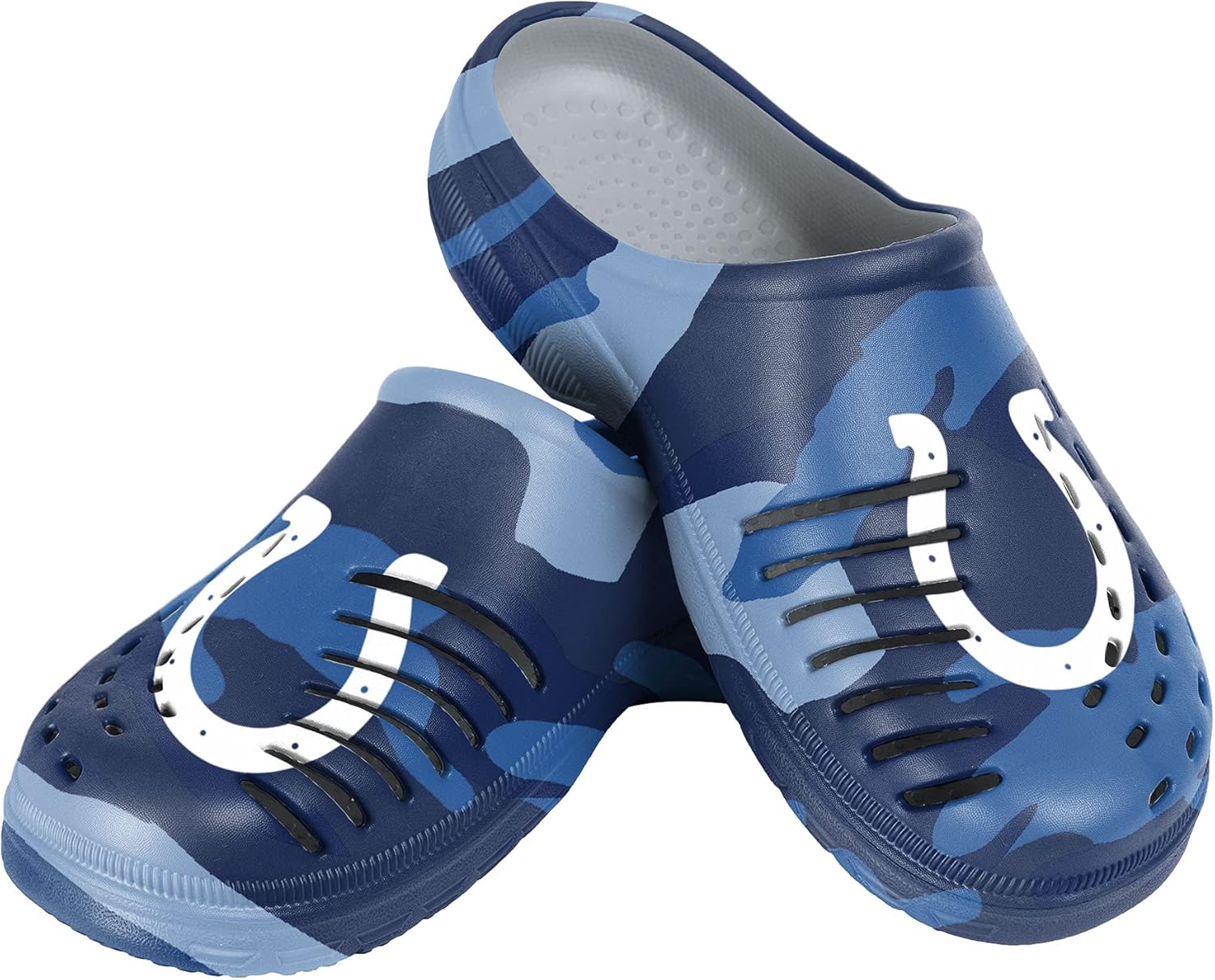 

Мужские садовые водные сандалии FOCO с логотипом команды NFL, обувь, тапочки, сабо, Indianapolis Colts 11-12 Tonal Camo