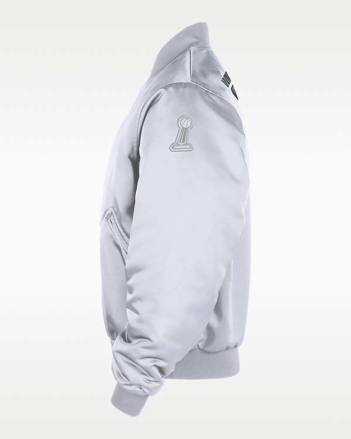 Куртка баскетбольная WNBA Game Las Vegas Aces, White/Metallic Silver — фото 3