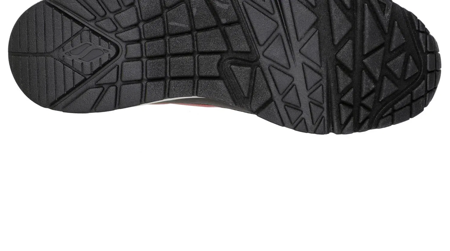 Skechers Мужские повседневные кроссовки Uno, черно-красные — фото 4