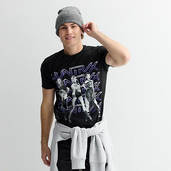 

Мужская футболка Kpop Demon Hunter "Huntrix" с принтом Licensed Character