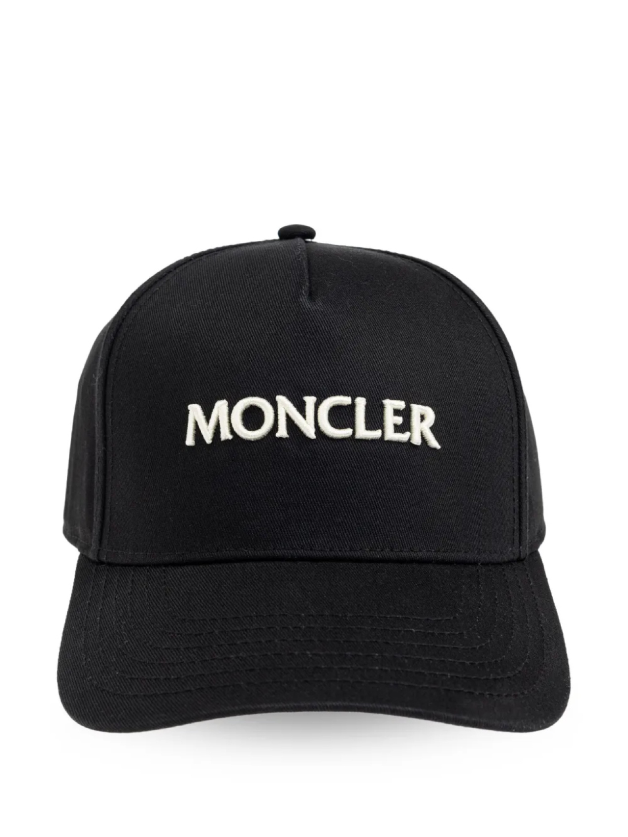 

Кепка из габардина с вышитым логотипом Moncler, черный