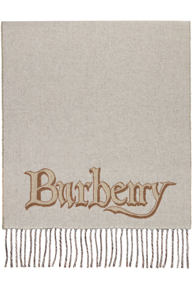 

Burberry Кашемировый шарф с изображением разноцветного жеребца