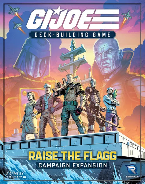 

Настольная игра Renegade Game Studios G.I. JOE Deckbuilding Game - Raise the Flagg Expansion