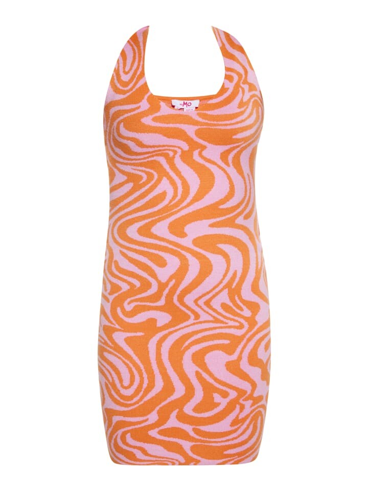 

Длинное платье myMo, цвет pink orange