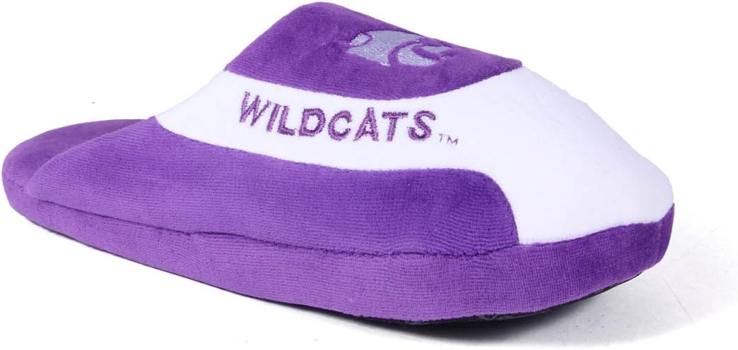 

Тапочки Comfy Feet NCAA Low Pro Stripe Slip On, Kansas State Wildcats