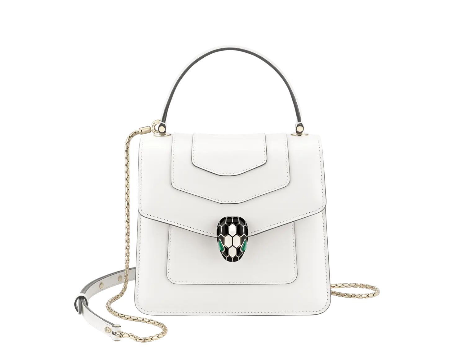 

Сумка Serpenti forever Bvlgari, белый