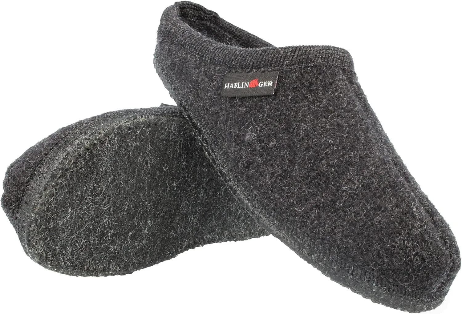 

Мужские тапочки HAFLINGER Walktoffel Alaska низкие, серый