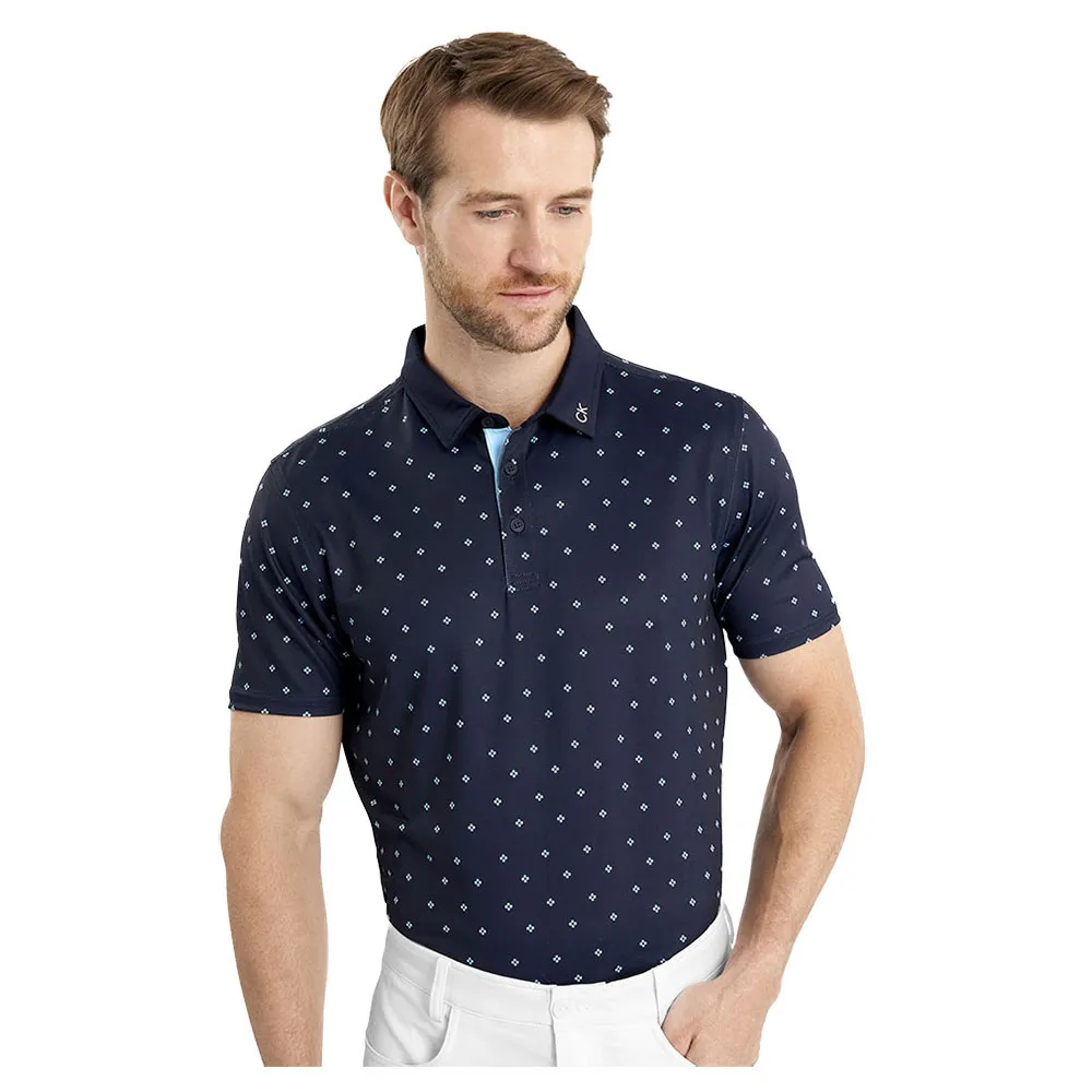 

Поло с коротким рукавом Calvin Klein Golf Riverton, синий