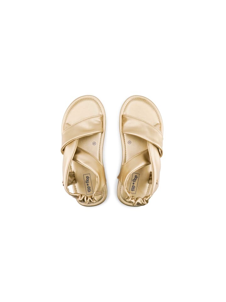 Классические босоножки Flip Flop, золотой — фото 3