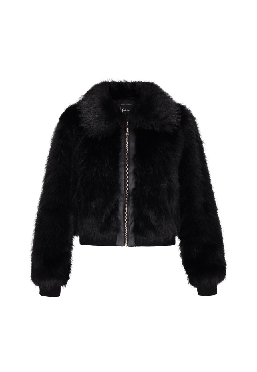 

Куртка межсезонная faina, черный