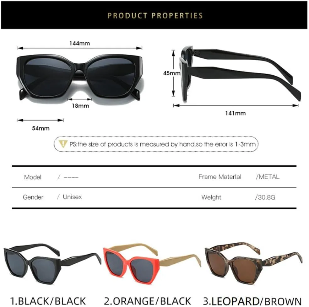 

Солнцезащитные очки «кошачий глаз» для женщин, модные винтажные солнцезащитные очки для мужчин и женщин, роскошные солнцезащитные очки UV400 LJTJTAV, Orange