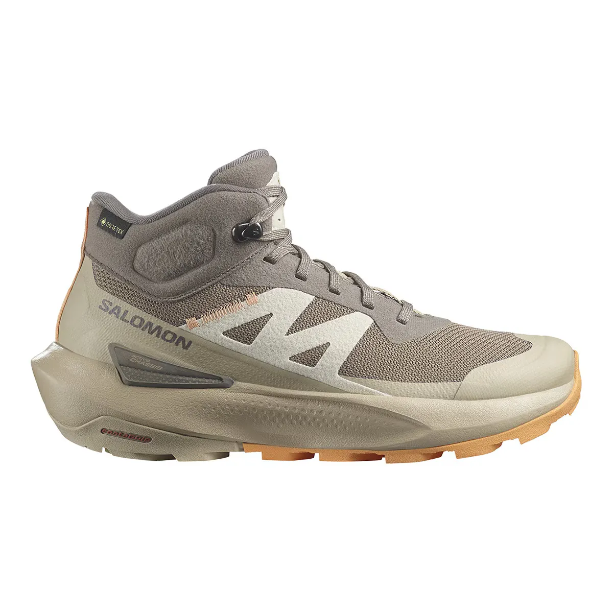 

Женские походные ботинки Salomon Elixir Activ Mid Gore-Tex, коричневый