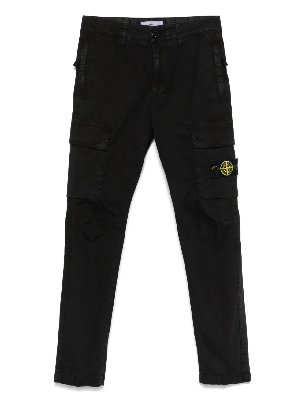 

Брюки с нашивкой Compass Stone Island Junior, черный