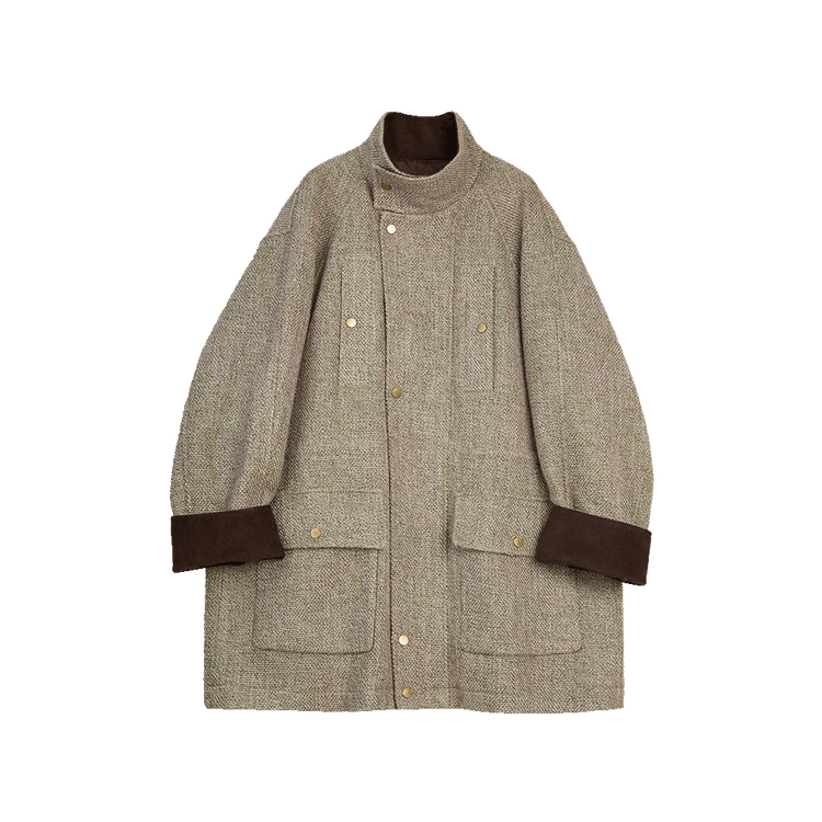 

ELLE Пальто женское Fruit Green с отложным воротником, умеренно прямое