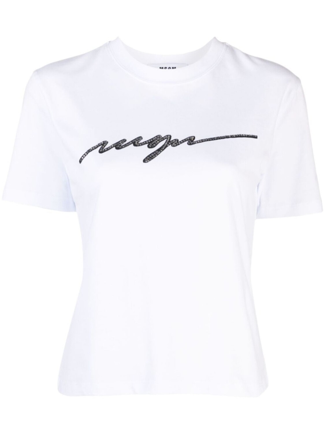 

MSGM футболка с логотипом, белый