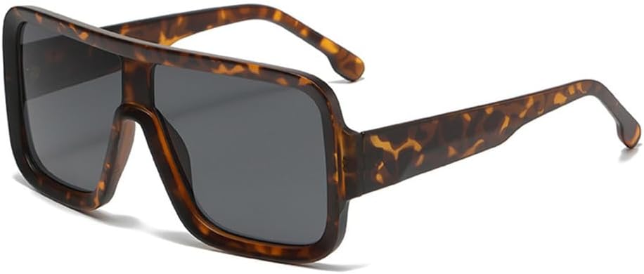 

Модные солнцезащитные очки с градиентным леопардовым принтом для женщин, зеркальные, для активного отдыха на природе, верховой езды, защита от УФ-излучения UV400 KTUCN, C6leopard