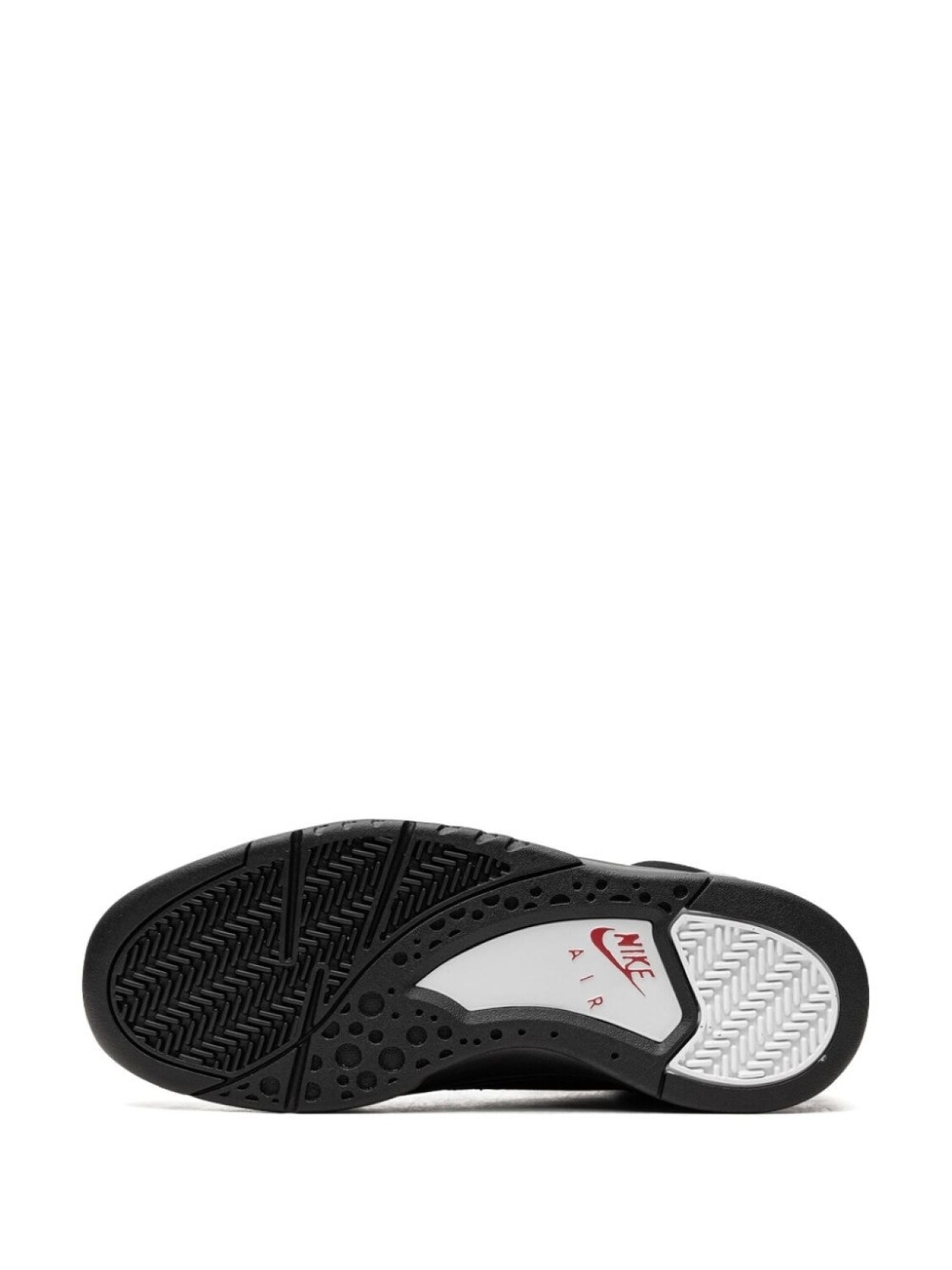 Кроссовки Air Flight Lite Mid Black White Varsity Red Nike, черный — фото 4