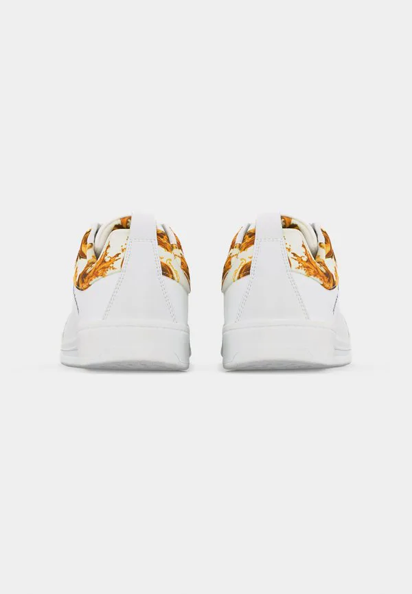 Кроссовки fondo brooklyn Versace Jeans Couture, White/Gold-Coloured — фото 4