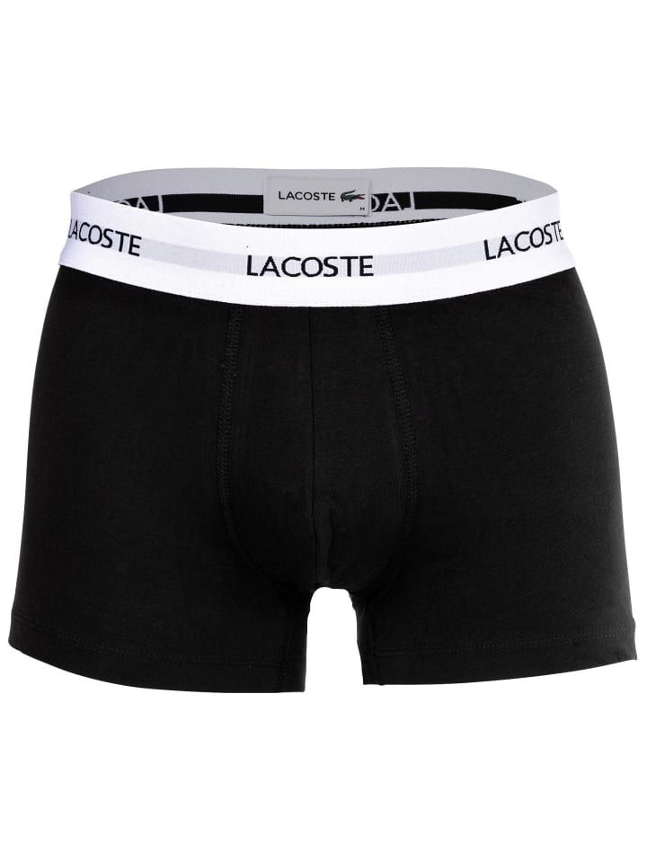 Трусы боксеры Lacoste, цвет rot/blau/schwarz — фото 4