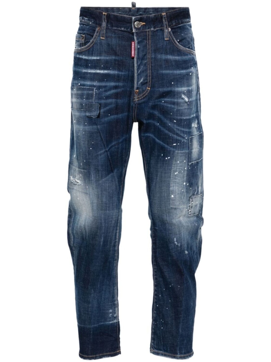 

Dsquared2 прямые джинсы Bro Jean, синий