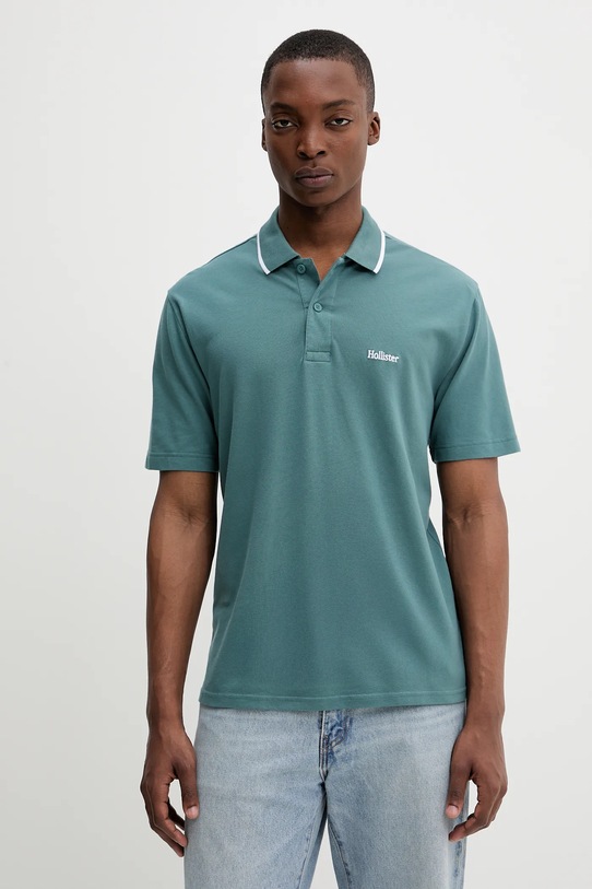 

Поло Hollister Co., зеленый