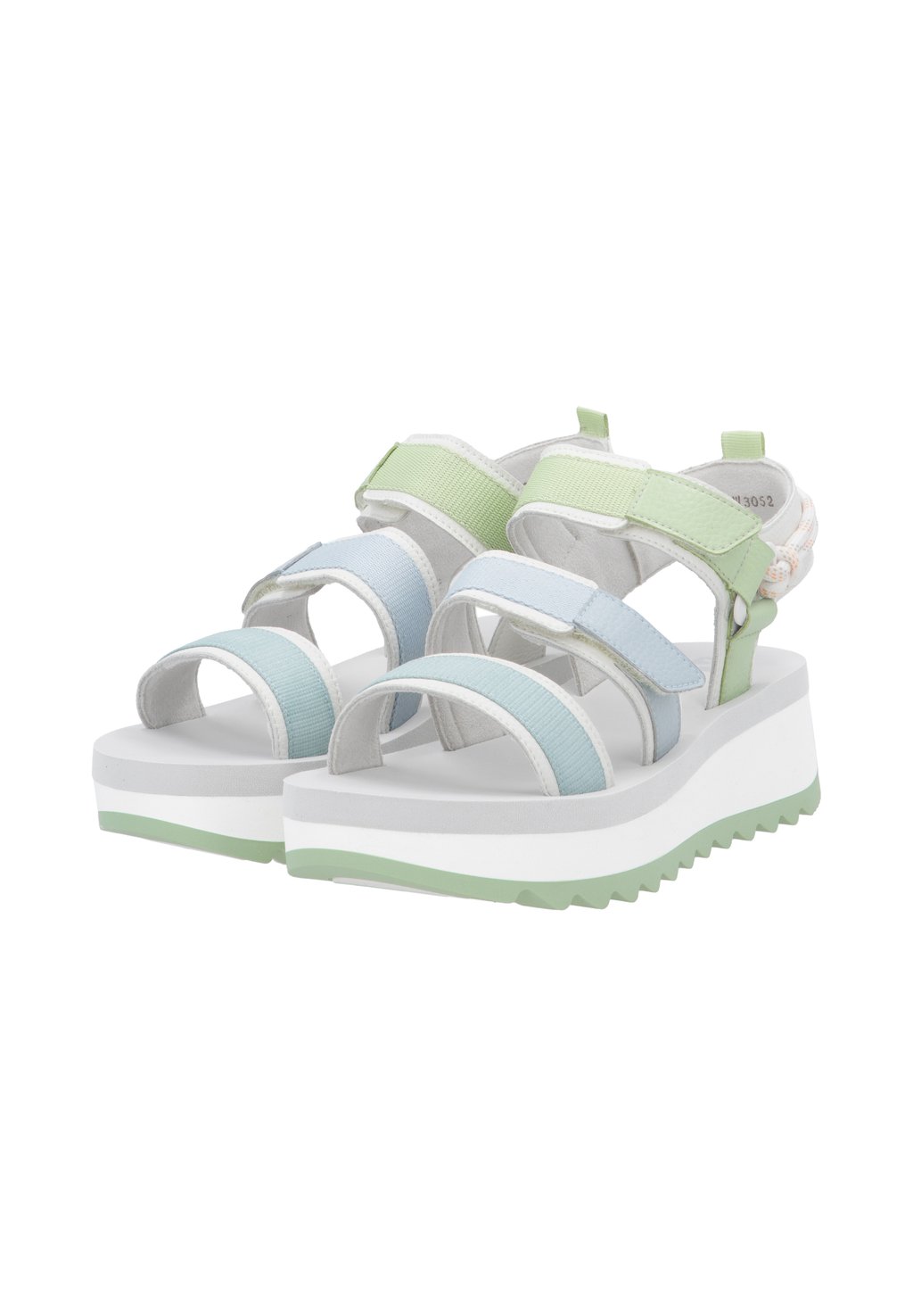 Босоножки на платформе Rieker Sport, синий — фото 2